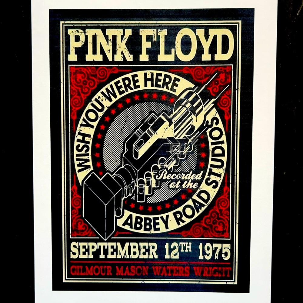 Unframed Retro Concert Print 8.5x11"